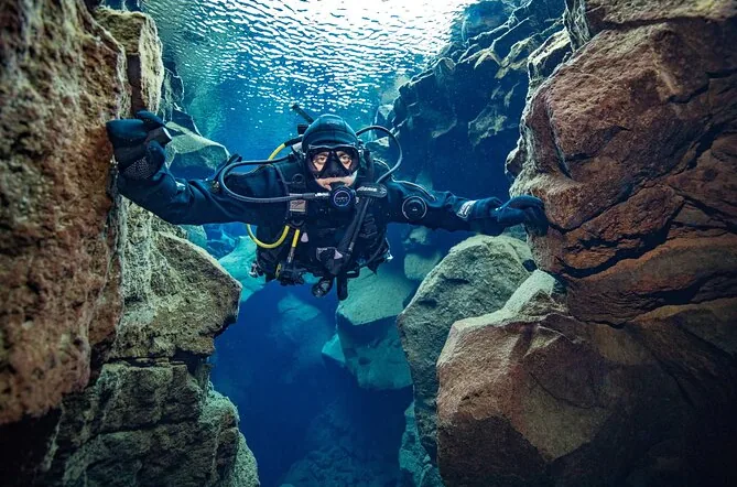 Silfra Scuba Dive for Drysuit Divers